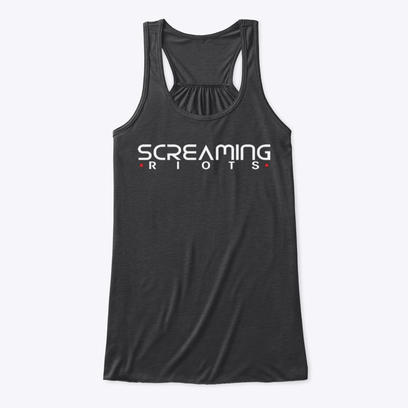 Screaming Riots White Logo