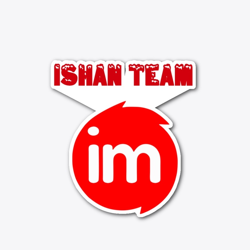 Monitor Red Logo with Team Text