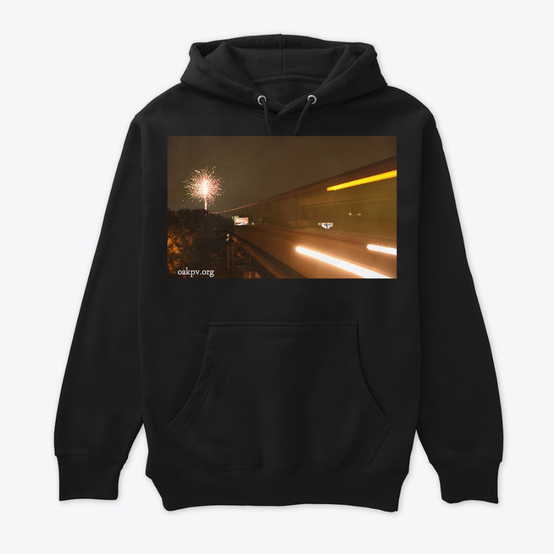 BART Hoodies: Fireworks Over BART