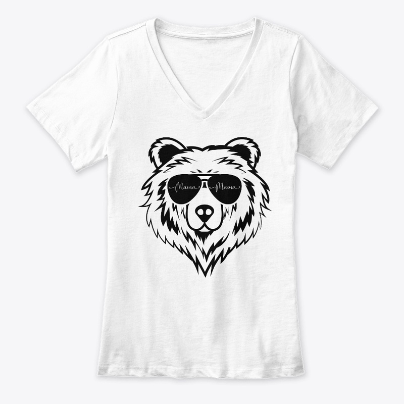 Mama Bear with Sunglasses 