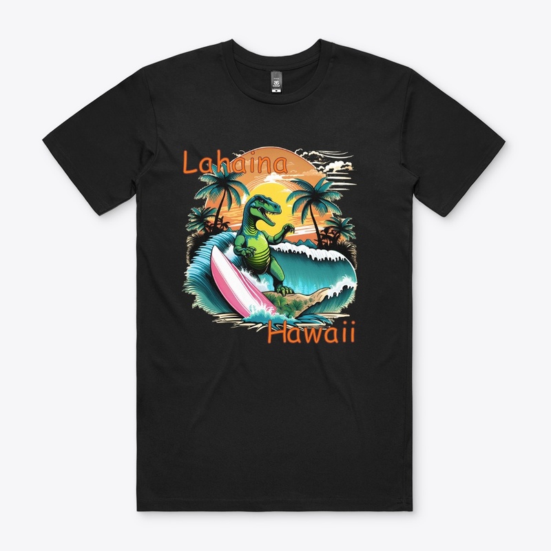 Surfing Dino Lahaina