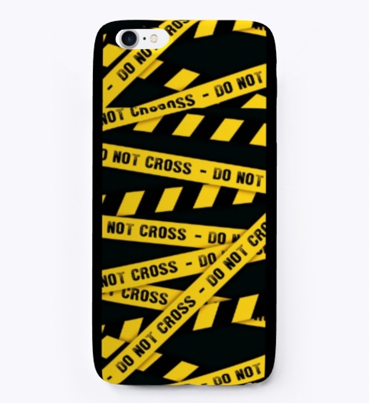 DO NOT CROSS! (#3)  iPhone Case