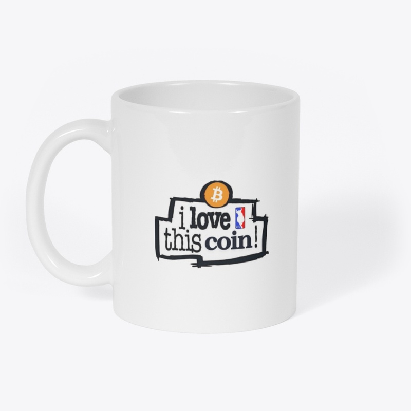 I love bitcoin mug