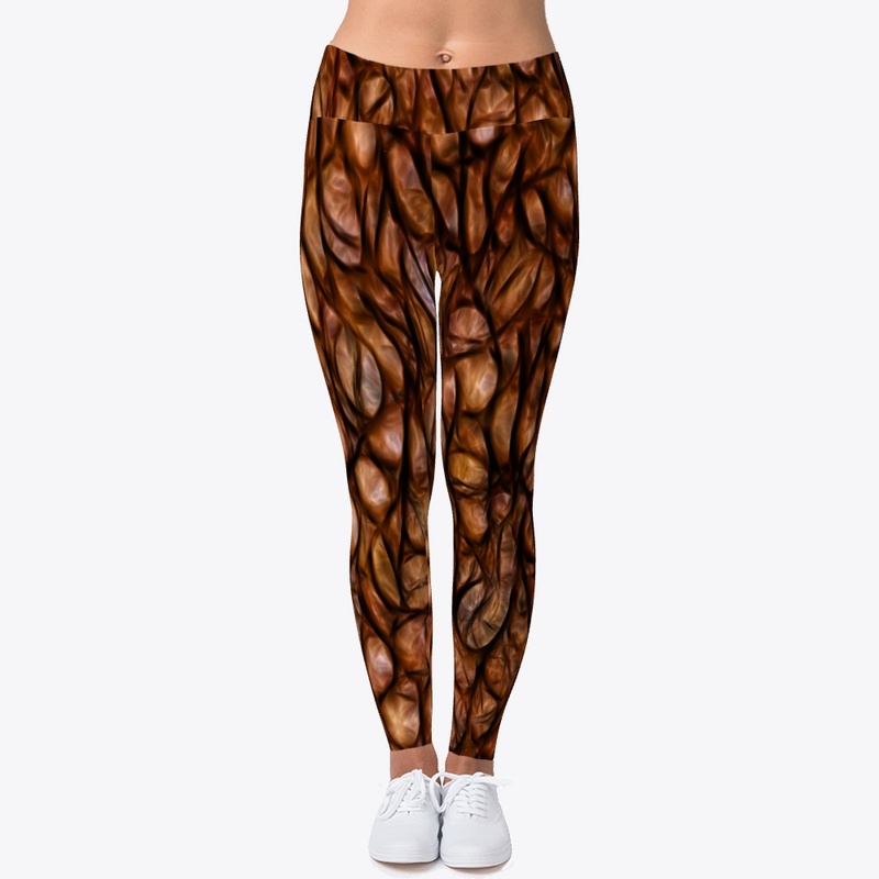 Women's Fashion coffee sexy leggings