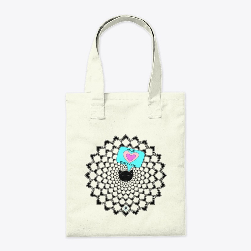 Hello! Adopt Black Cats Mandala