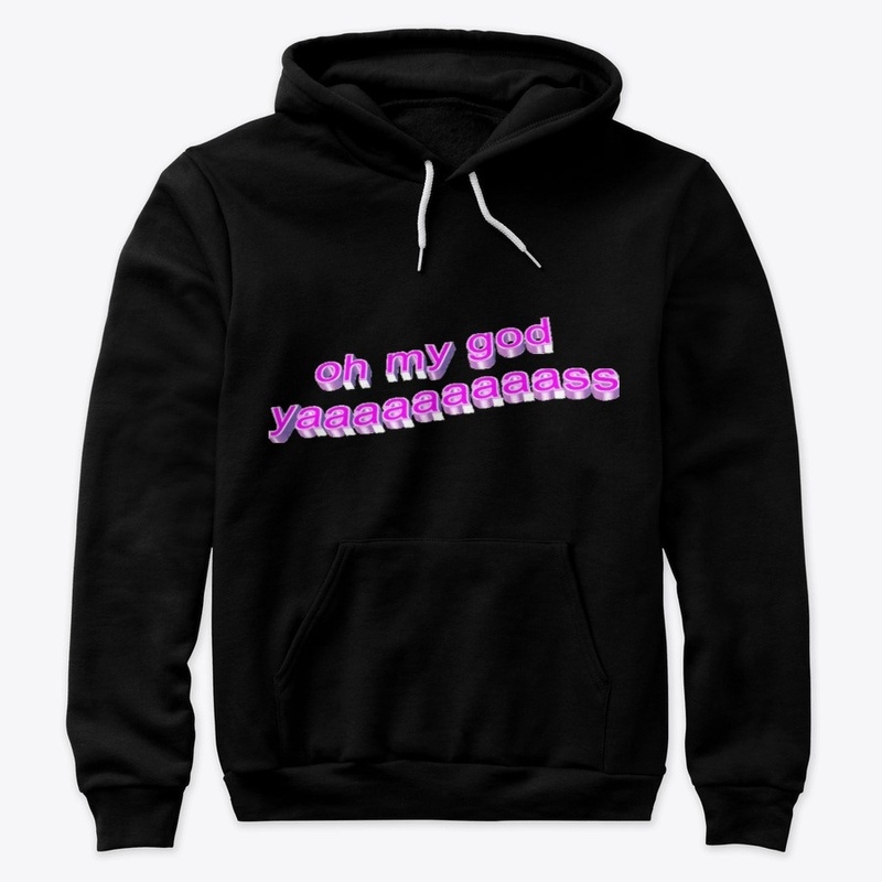 oh my god yaaaassss- hoodie and tank top