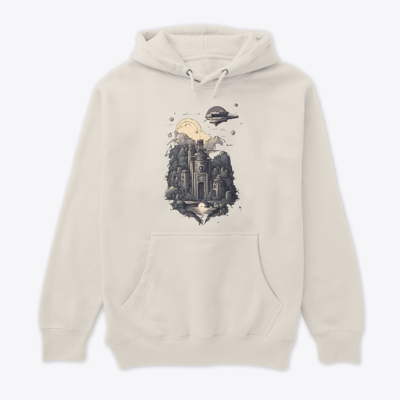 A castle hidden in the mountains