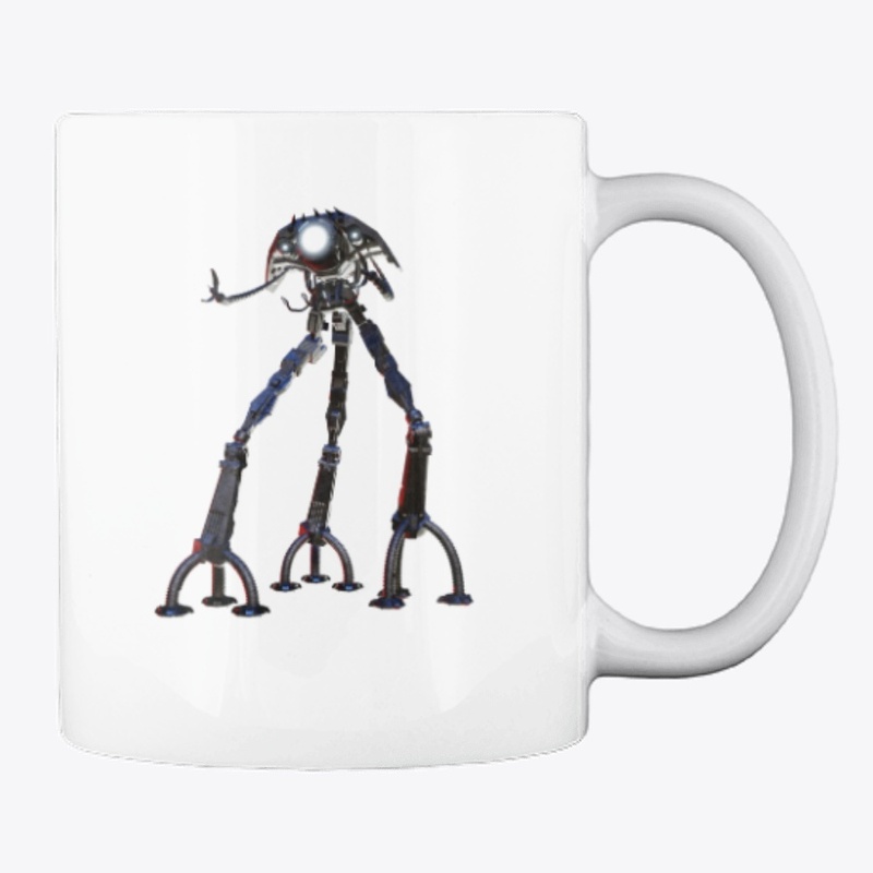 Alien Tripod Mug - SZ Logo