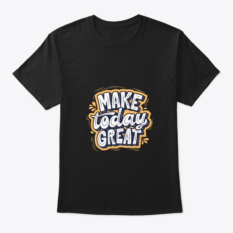 Make today great logo tshirt 