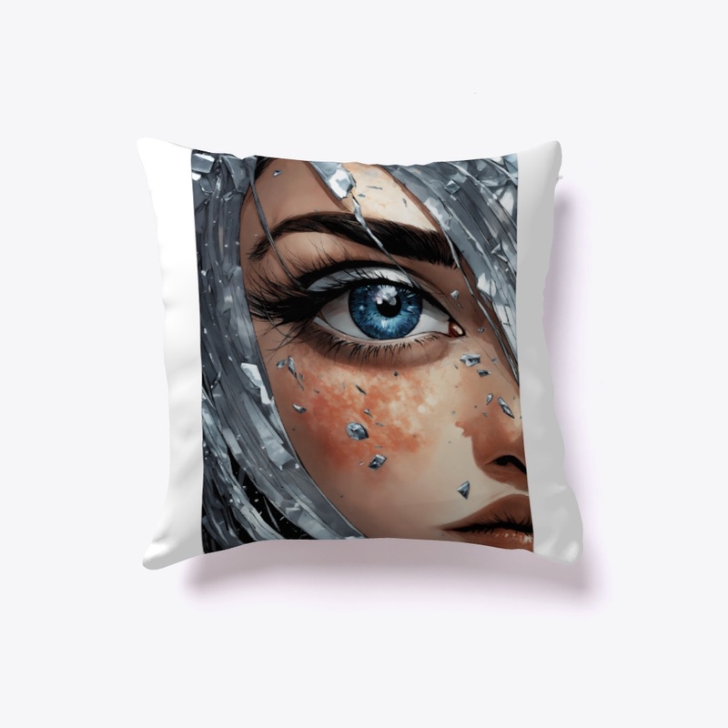 Stormy gaze women's eye t-shirt