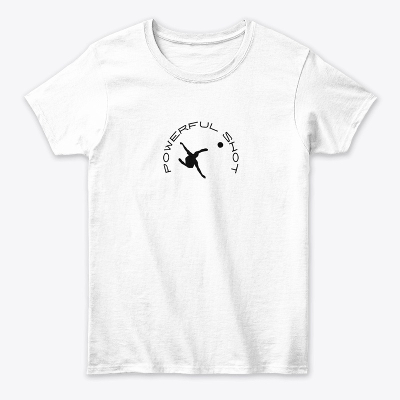 Soccer: Powerful Shot 5 Black Logo