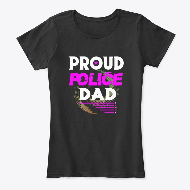 PROUD POLICE DAD SHIRT
