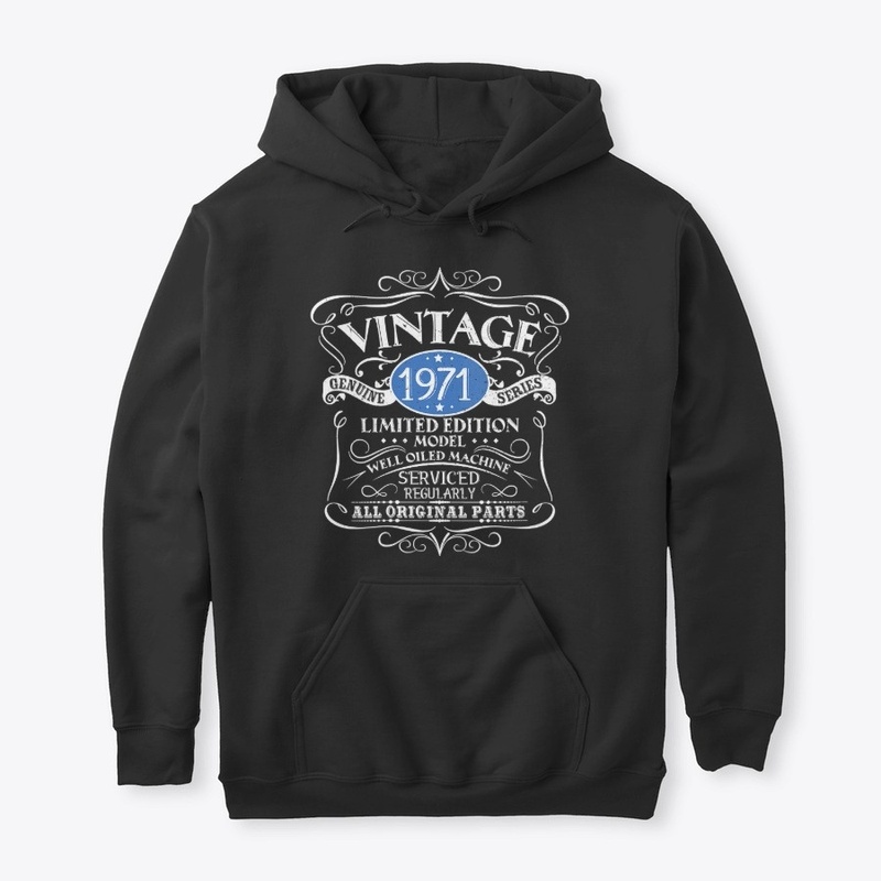 Womens Vintage 1971 50th Birthday Gift