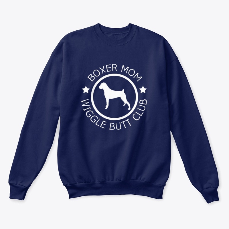 Boxer Mom Wiggle Butt Club T-Shirt