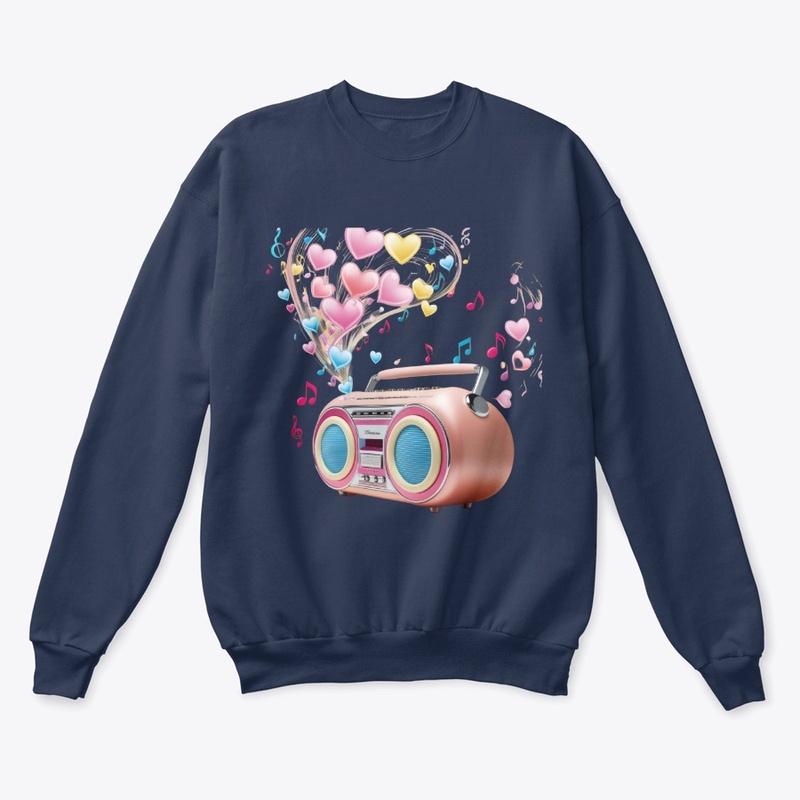🎧 Love in the Beat – Retro Music Lover 