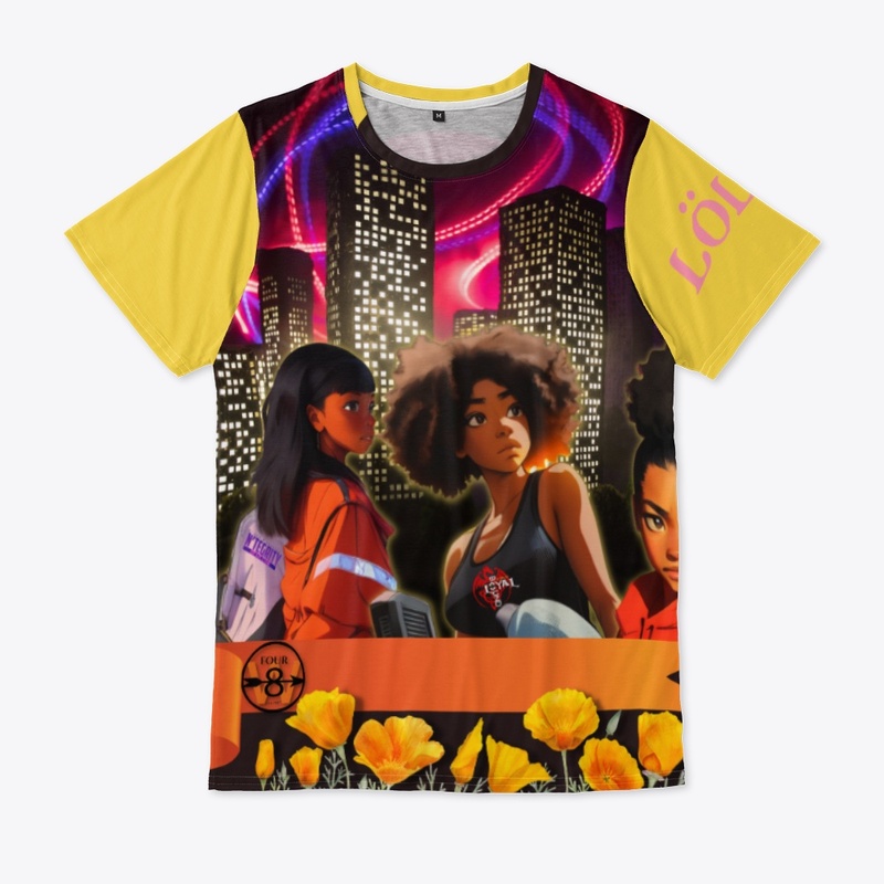 Addy-Marie Collection all-over-print tee