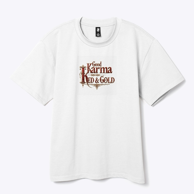 Good Karma wears Red and Gold