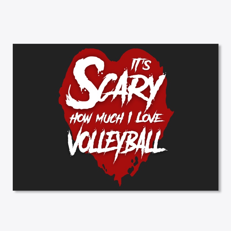 Scary  Volleyball