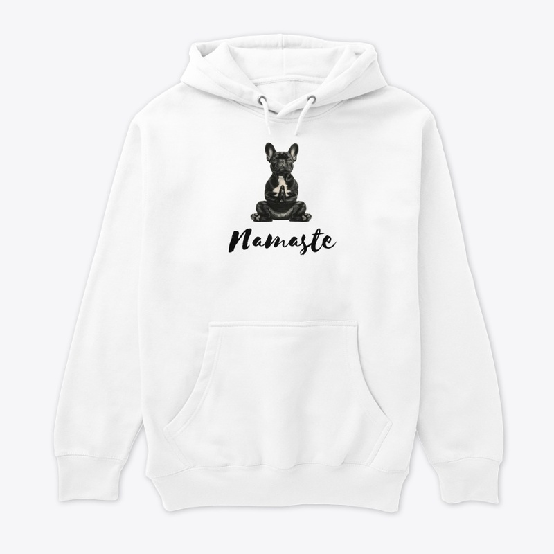 French Bulldog Yoga Shirt Nameste
