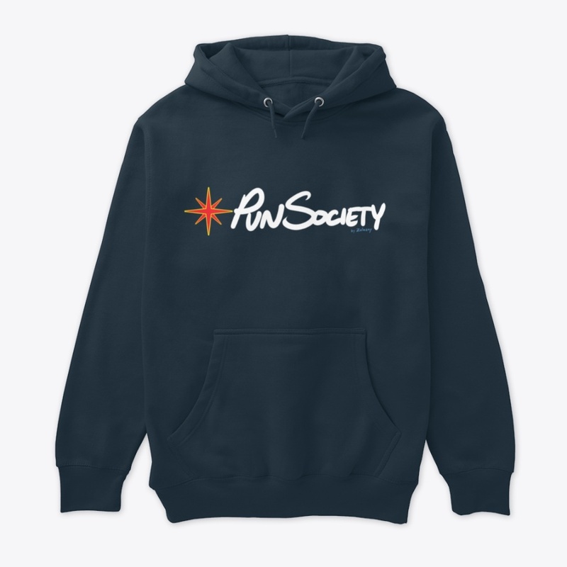 Pun Society - White Logo