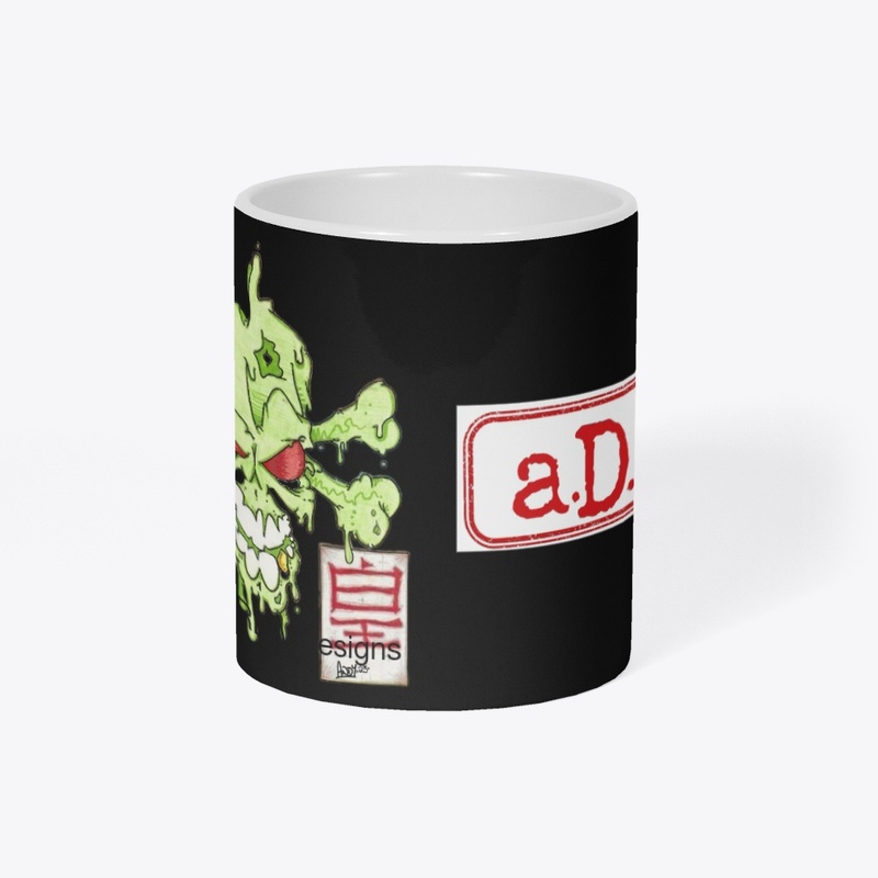 Cross bones graffiti 