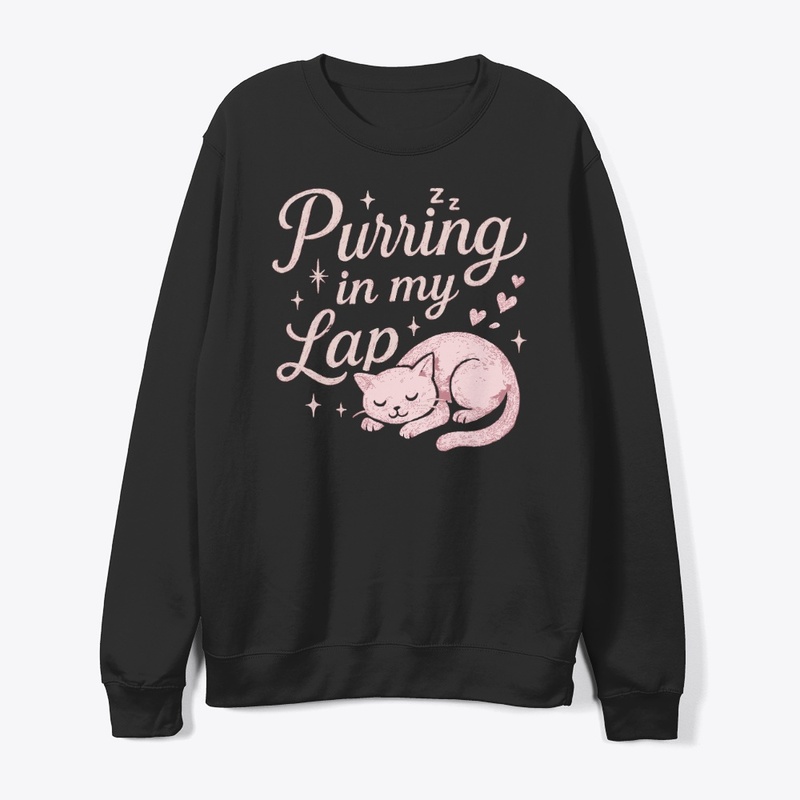 Purring in My Lap Cozy Cat Gift