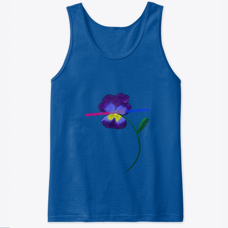 Bi Pride Flag Pansy