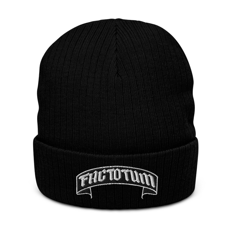 Factotum Ribbed Beanie