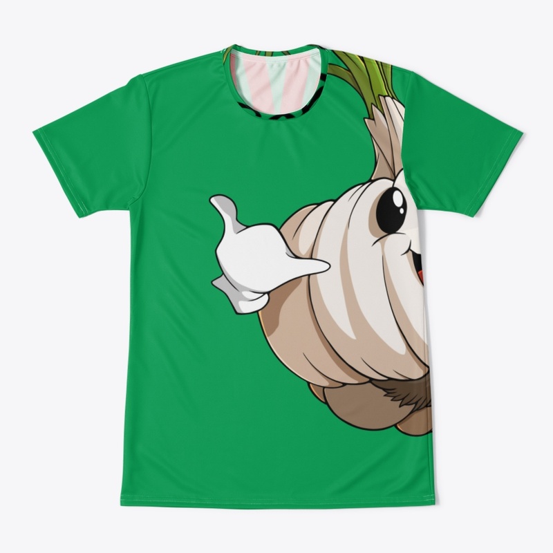 Mens Garlic Is Love (Black Lettering)