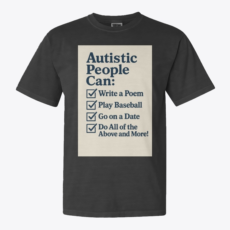 Autistic People Can Do a Lot!