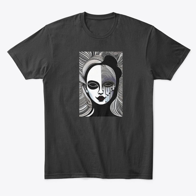 Creepy Face by Lines Product