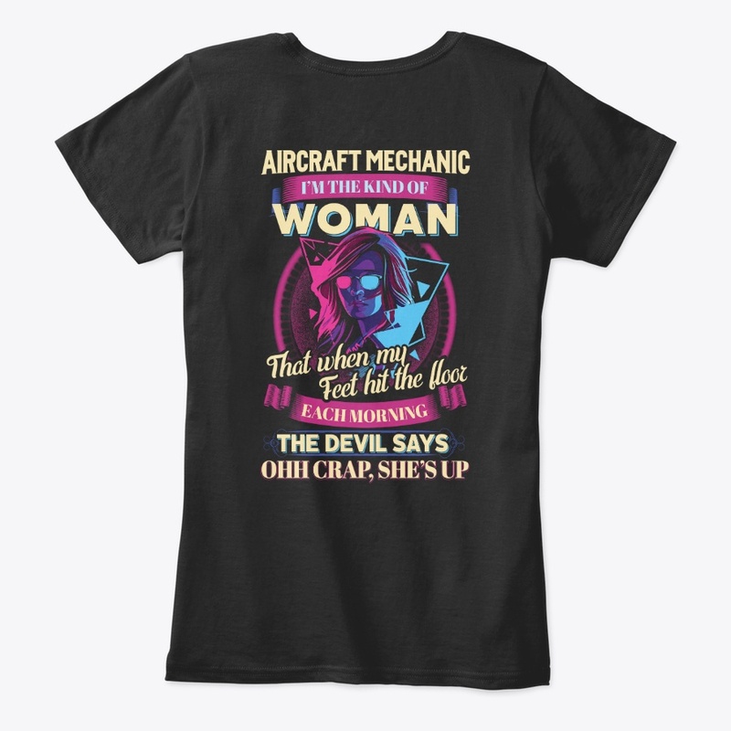 Kind of Female Aircraft Mechanic hoodie