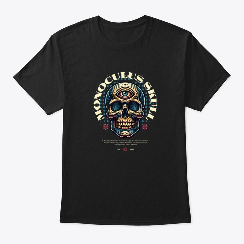 Monoculus Skull Creepy Eyeball Halloween