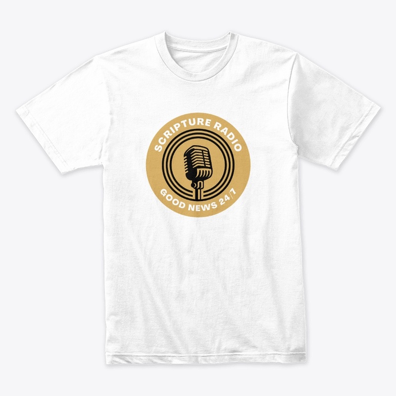 Scripture Radio Gold Logo Merch