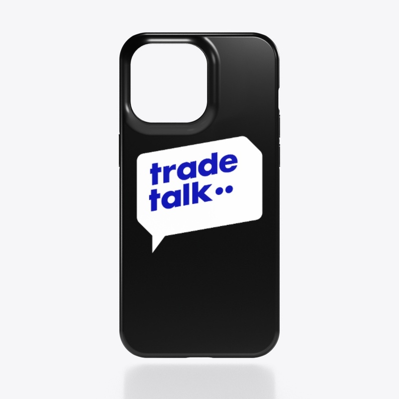 Trade Talk iPhone Case (Dark Colors)