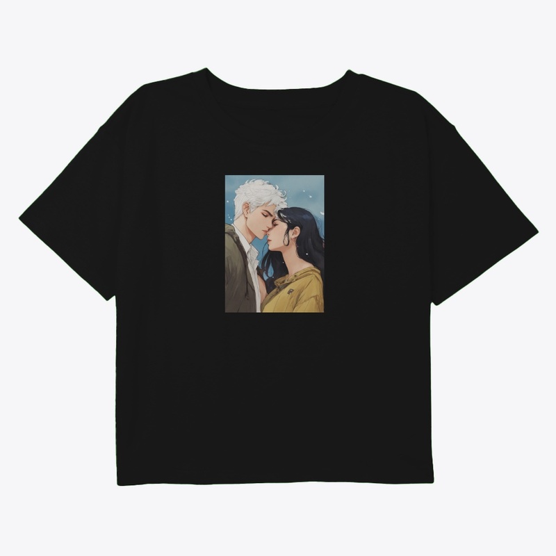 Printed crop t-shirt 