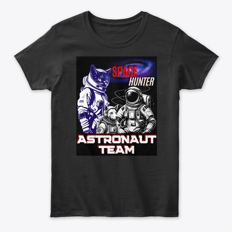 Space Hunter Astronaut Team T-shirt 