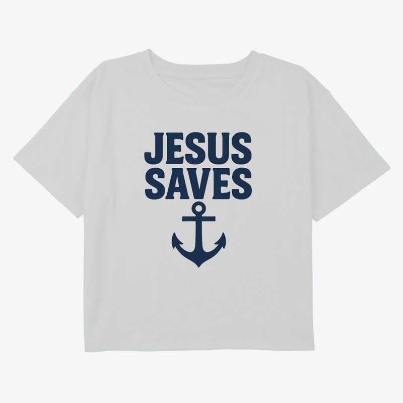 Jesus Saves Anchor of Hope