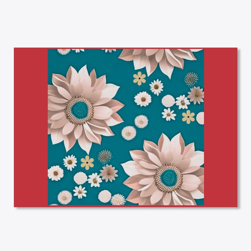 Tan Paper Flowers