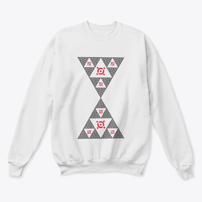 Triangle Pattern with Pyramids Shape