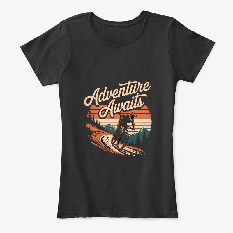  Mountain Biker Adventure Awaits Graphic