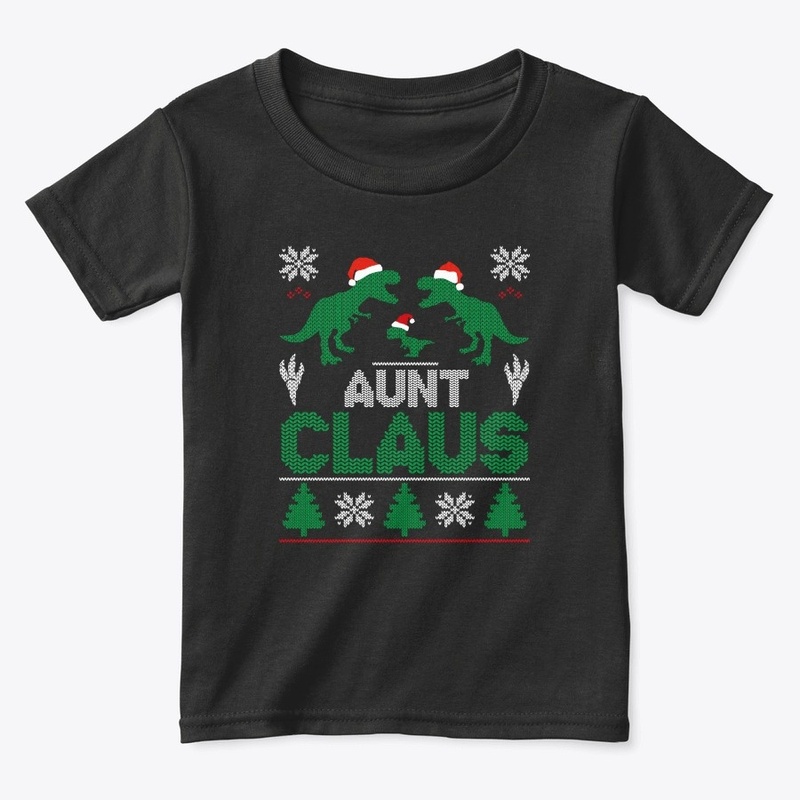 Womens Aunt Claus Matching Famiy Group C