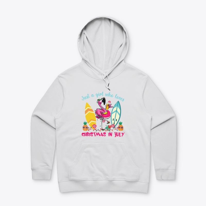 Christmas In July Flamingo Summer