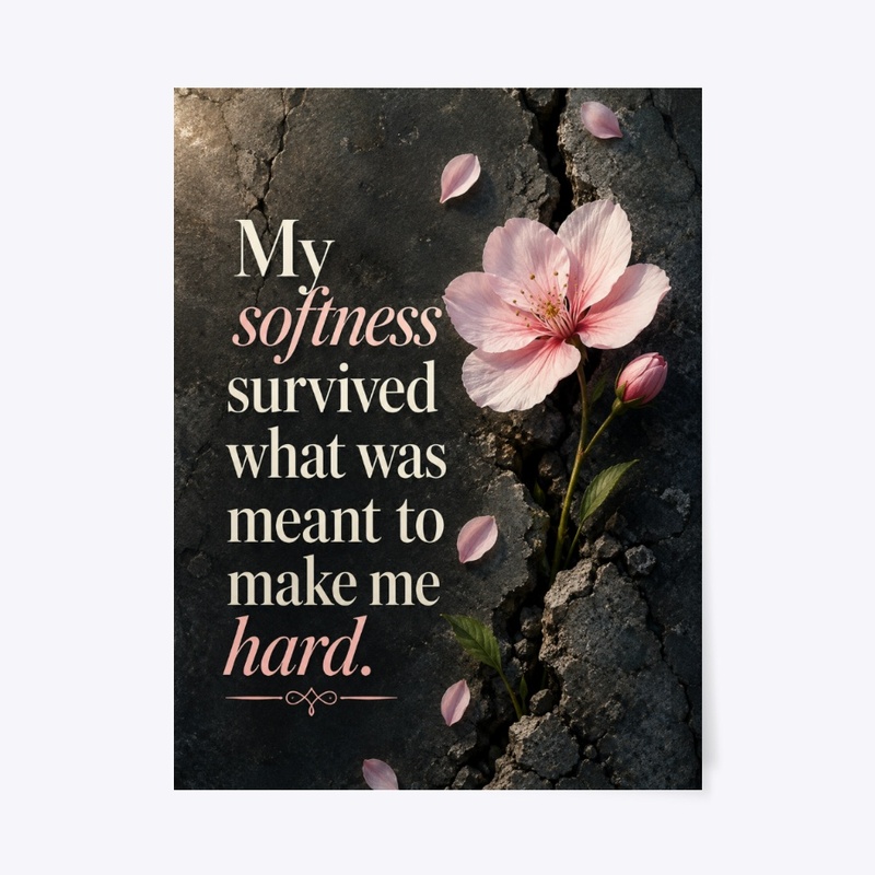 Soft but Unbroken Wall Art