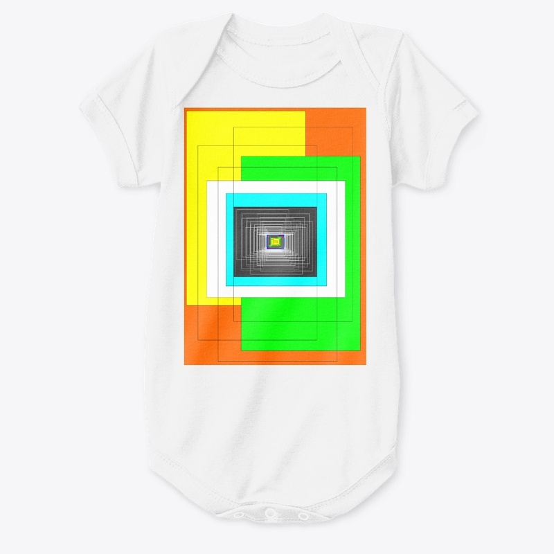 2D Digital Art Check T-Shirt