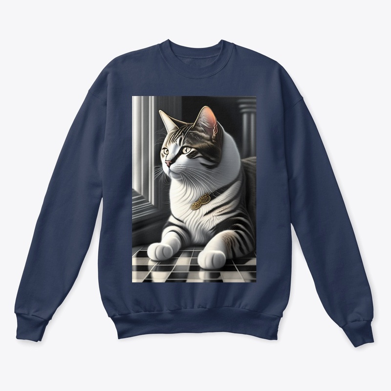 Cat window gazing