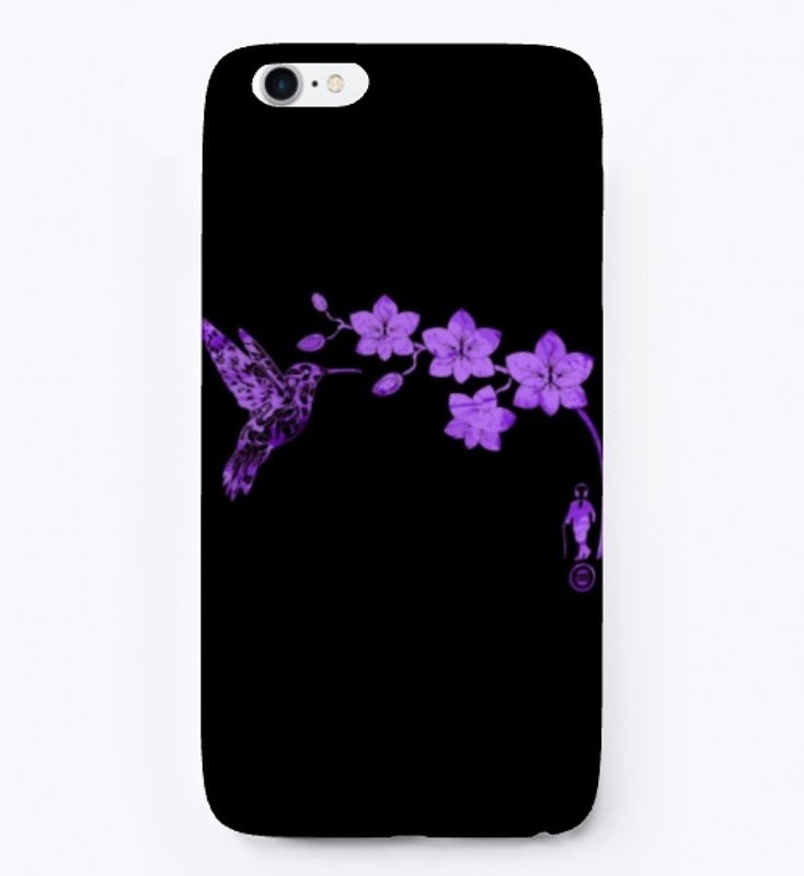 Orchid Humming Bird Purple 
