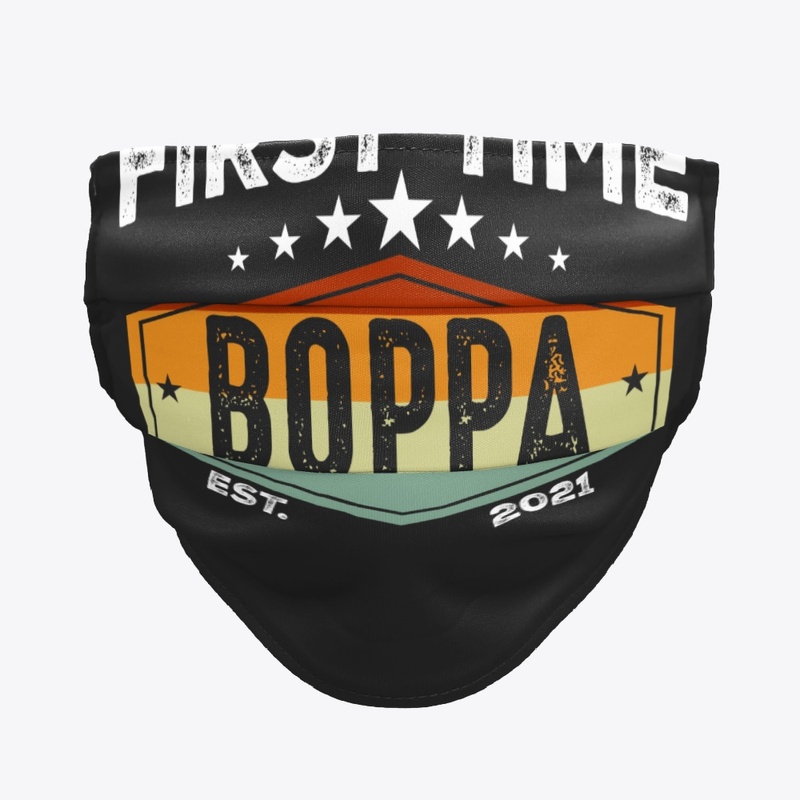 First Time Boppa New Dad Est 2021