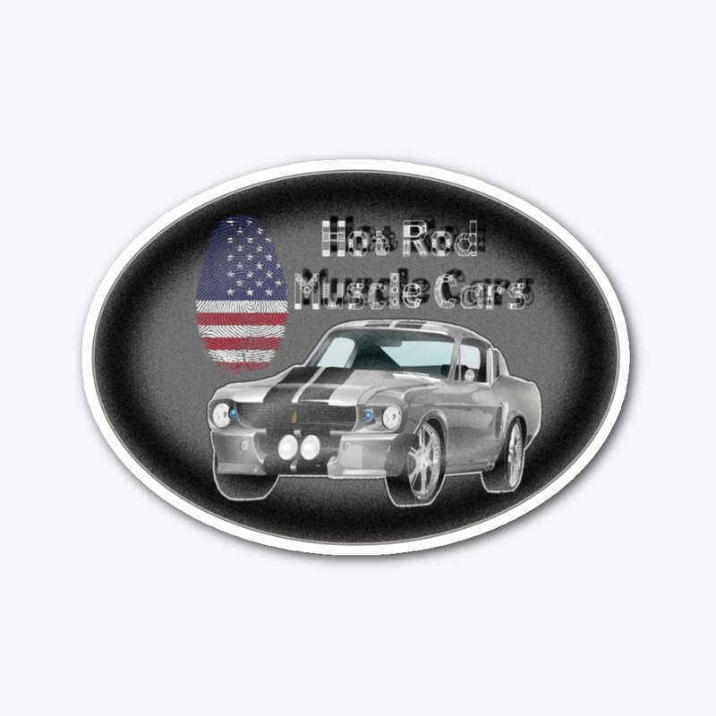 Hot Rod Muscle Cars  printing.