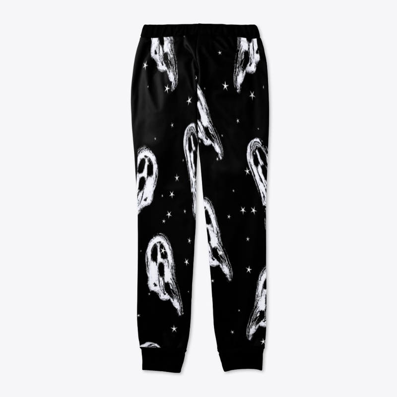 Fearless Wolf Spirit Halloween joggers 